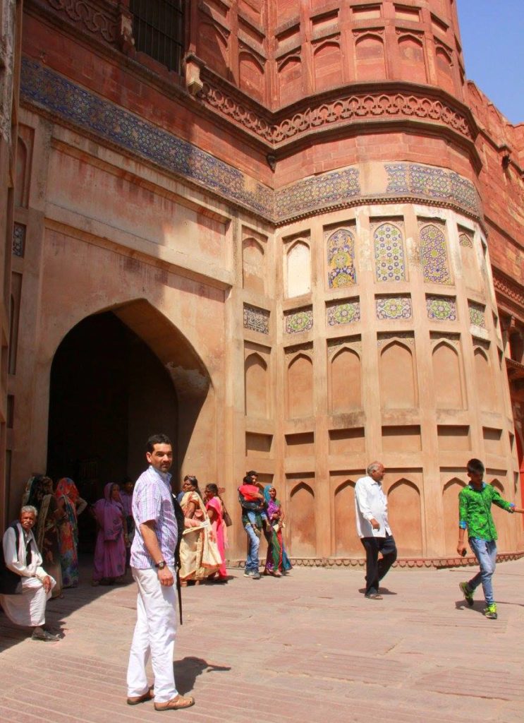 agra has the red fort
