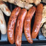 No barbecue in Germany is complete without grilling some fat juicy German wursts