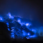 blue fire of ijen plateau