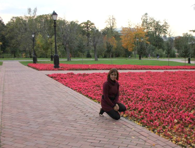 the Ekaterininskiy Park in Moscow