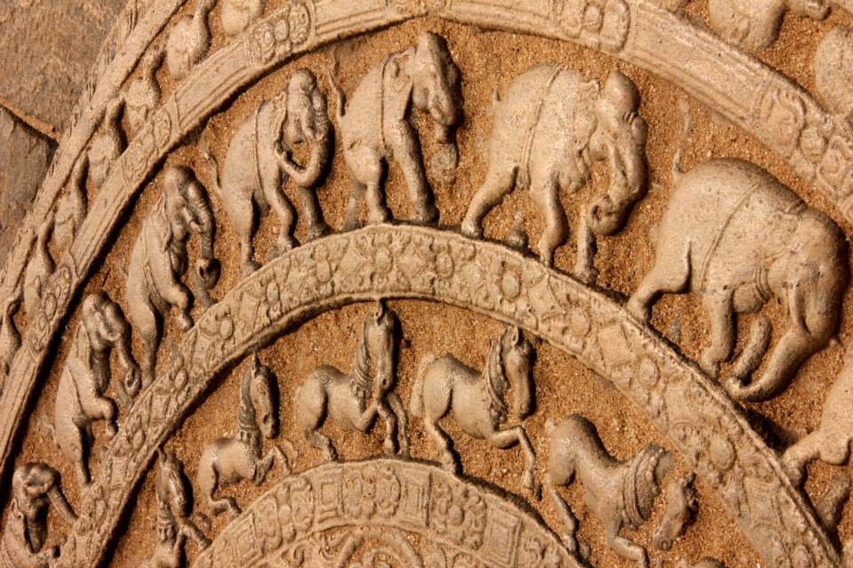 friezes at polonnaruwa