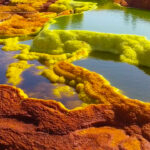 Sulphur springs at Dallol in Danakil Depression