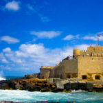 qaitbay castle at alexandria