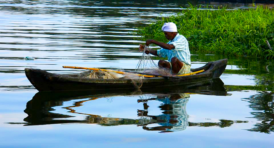 Kollam backwaters sight