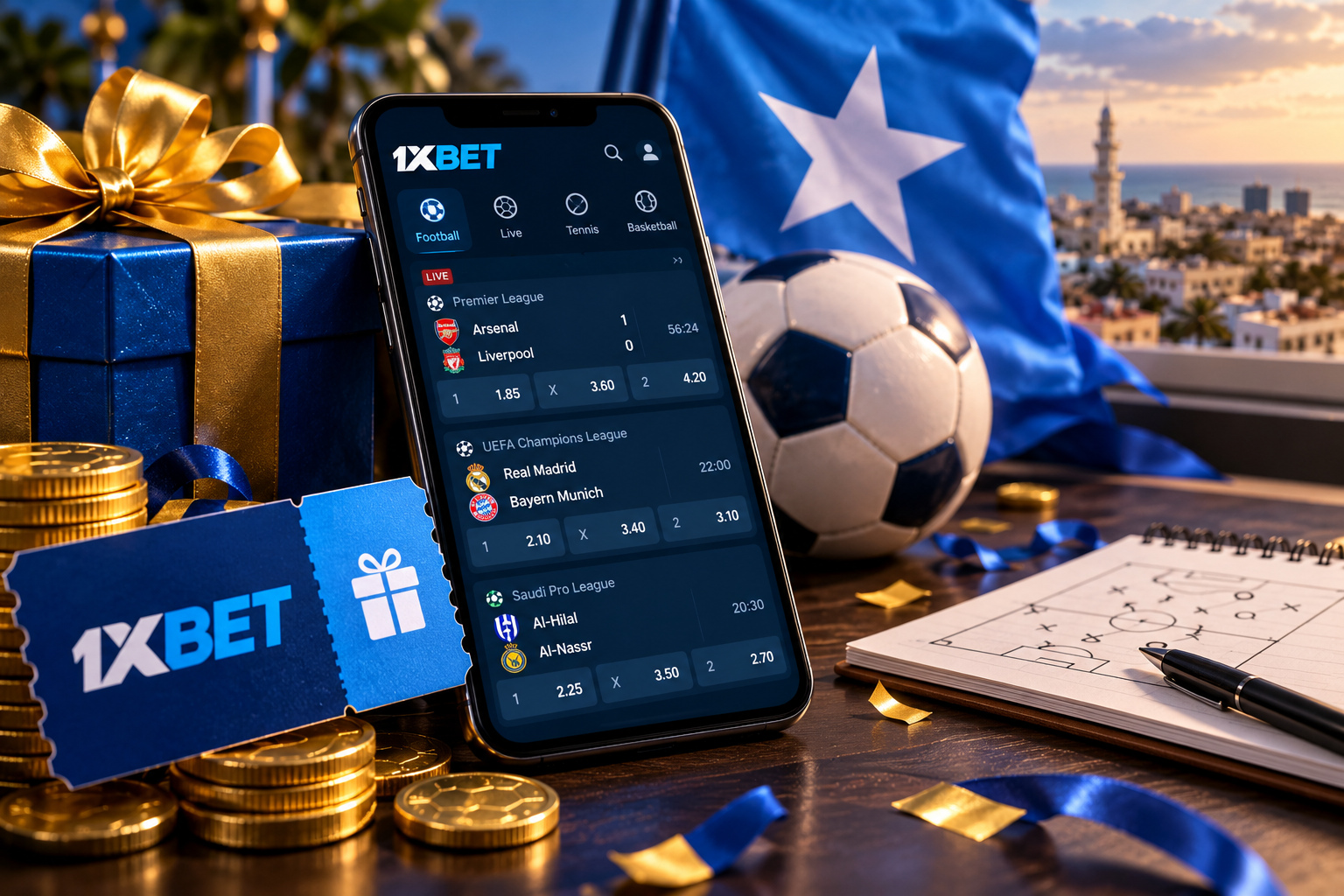 1xBet Promo Code Guide for Somalia: Bonuses, Offers and Sports Betting Features